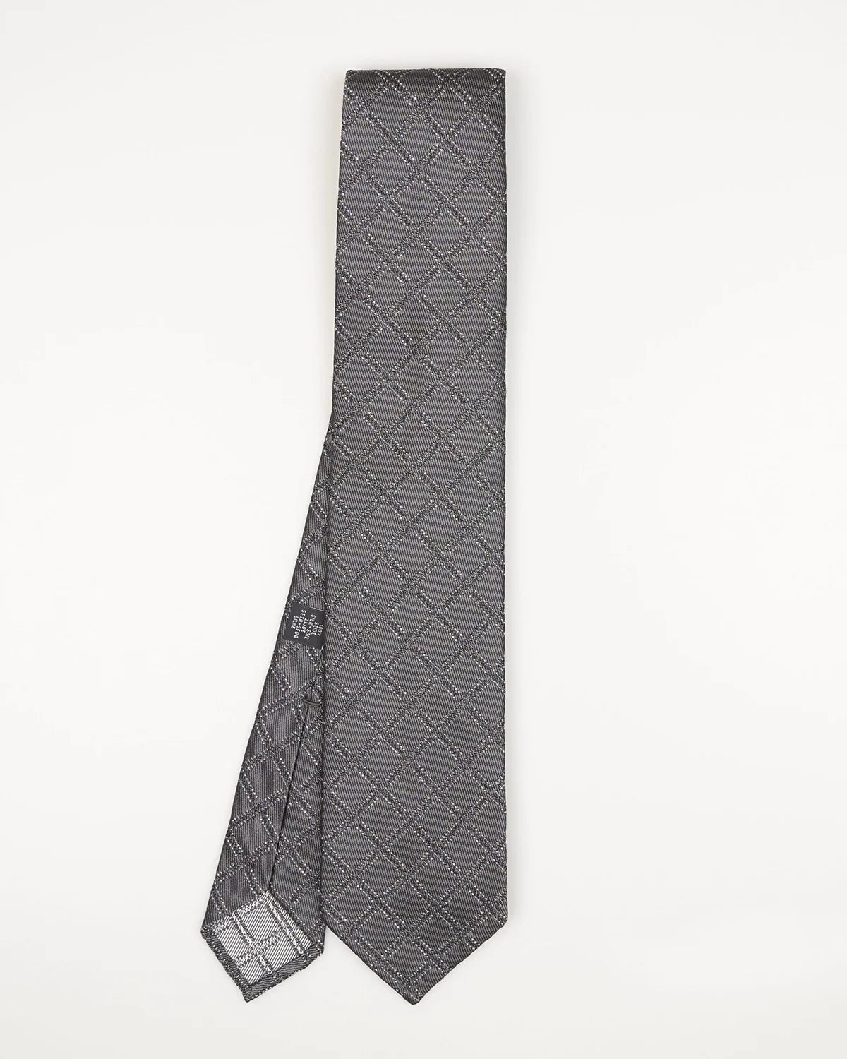 Gray 6 folds tie
